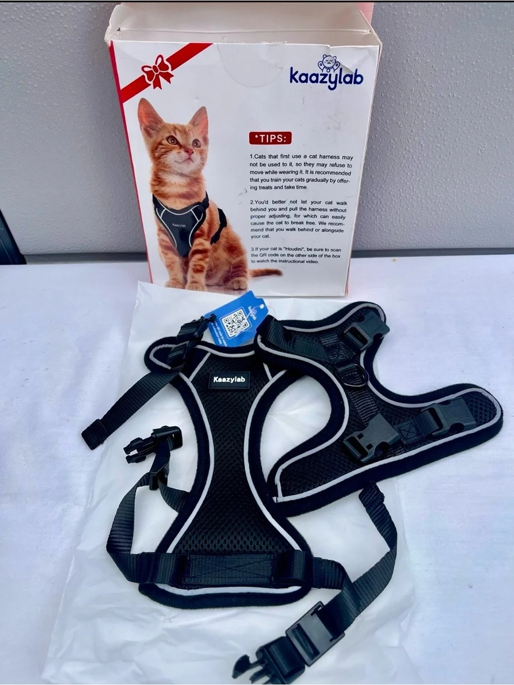 Cat Harness for Walking Breathable Comfortable Vest Easy to Wear Kitten Harness
